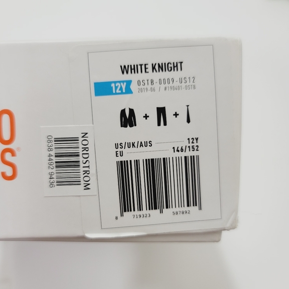 Nwt OPPOSUITS TEEN BOYS WHITE KNIGHT - Picture 13 of 14